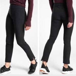 Athleta Wander Slim Ankle Pant Black Size 8 tall